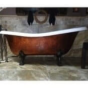 67" Cast Iron Slipper Clawfoot Tub w/Lions feet 67" Cast Iron Slipper Clawfoot Tub w/Lions feet